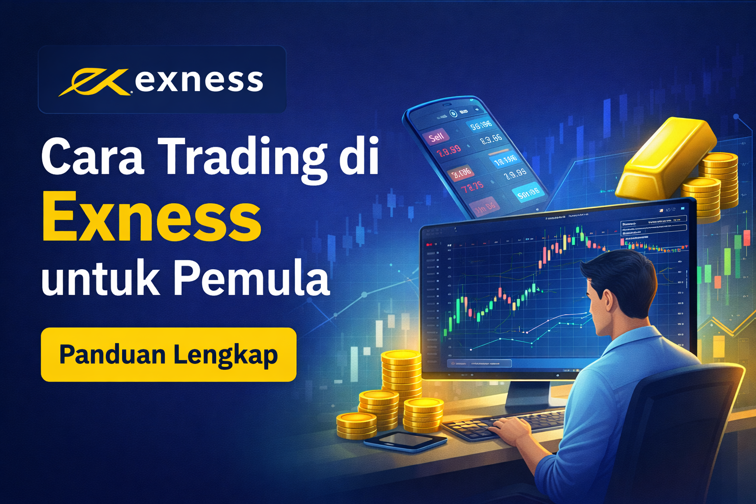 Panduan trading Exness untuk pemula